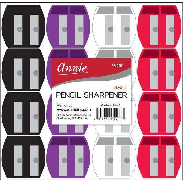 Annie Pencil Sharpeners 48Ct Asst Color