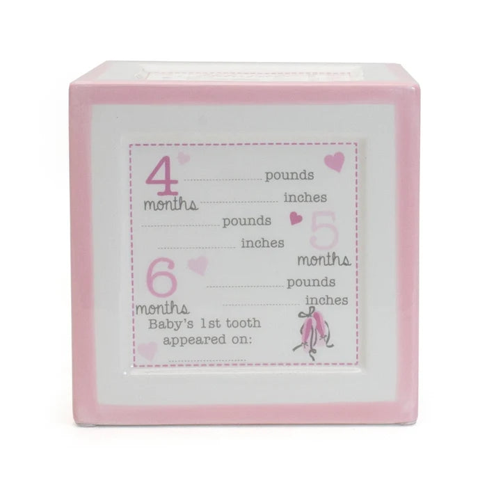 Announcement Block To Grow On-Pink