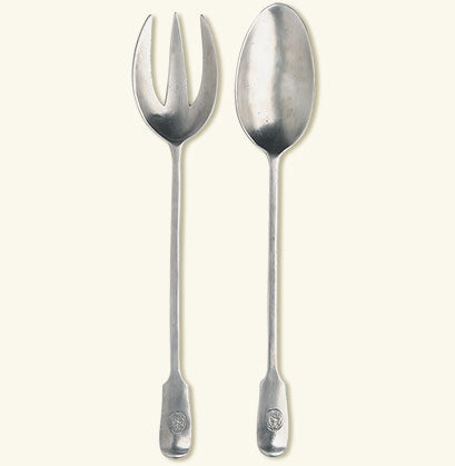 Antique Serving Fork & Spoon