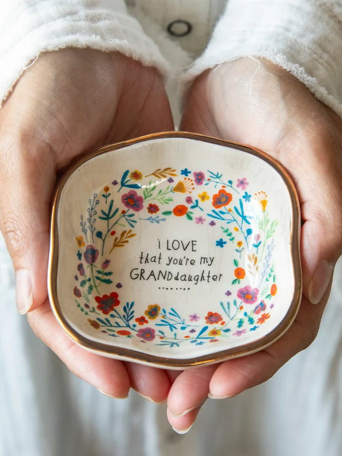 Antiqued Trinket Bowl - Granddaughter-view 2