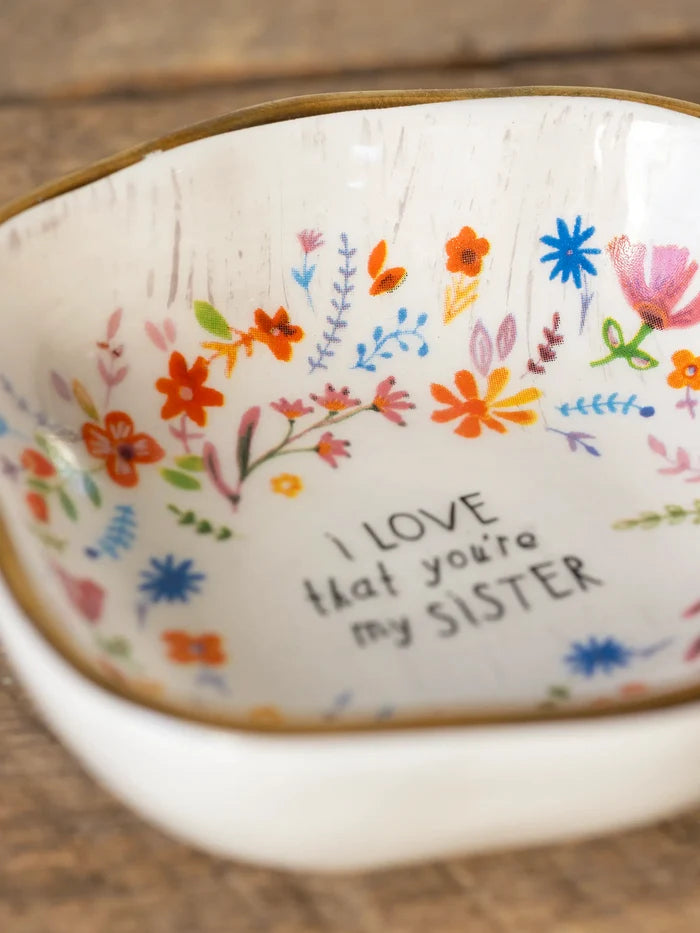 Antiqued Trinket Bowl - Granddaughter-view 4