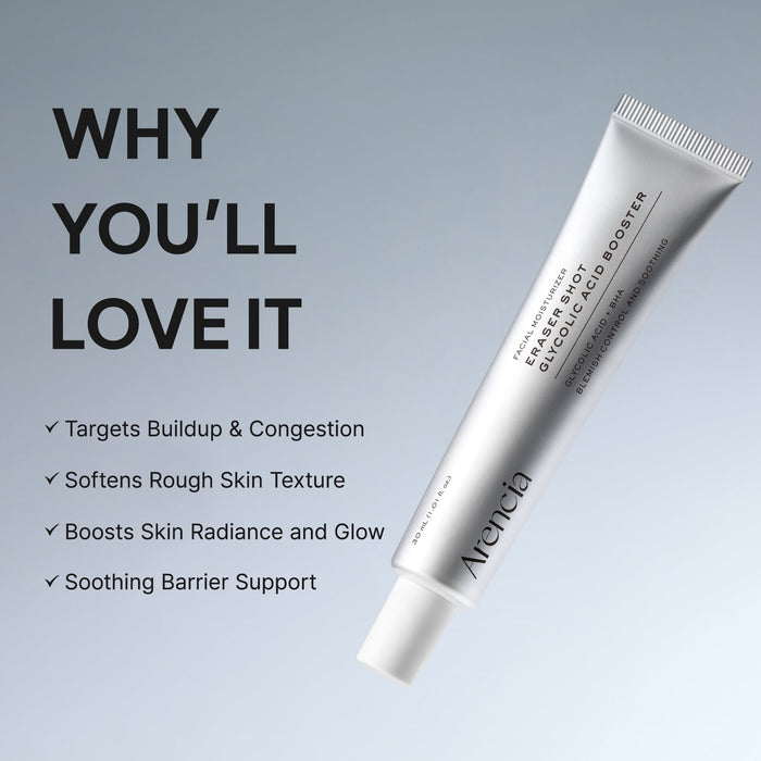 ARENCIA Eraser Shot Glycolic Acid Booster 30 ML - DOKAN