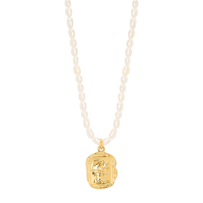 Audrey Pearl Necklace - Nina Bailey