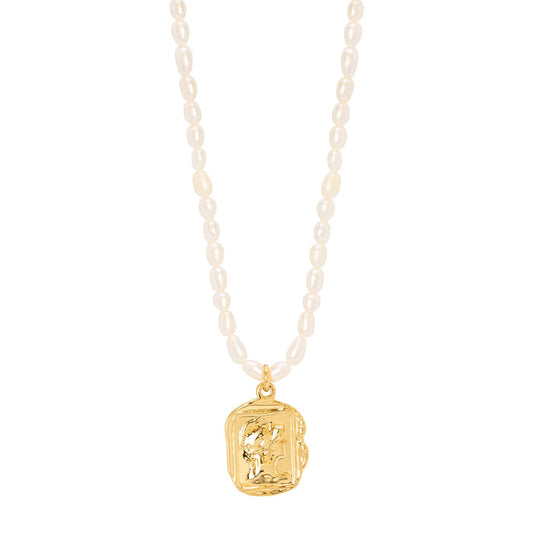 Audrey Pearl Necklace - Nina Bailey