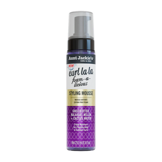 Aunt Jackie's Curl La La Foam-A-Licious Styling Mousse 8.5oz