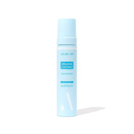 Azure Tan simple Azure Self Tan Mousse - Organic Coconut - Medium To Dark 200ml