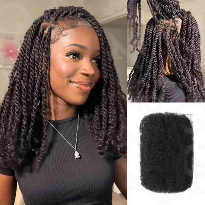 Natural Black #1B / 10'' / 3 Packs + 1 Free (4 Packs Total)