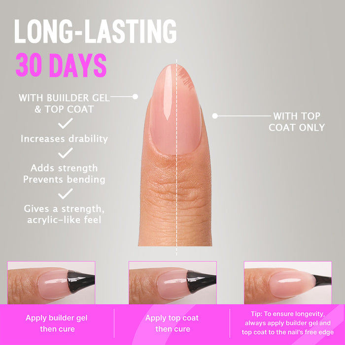 Bare Essentials Nude | Short Almond | ProTips