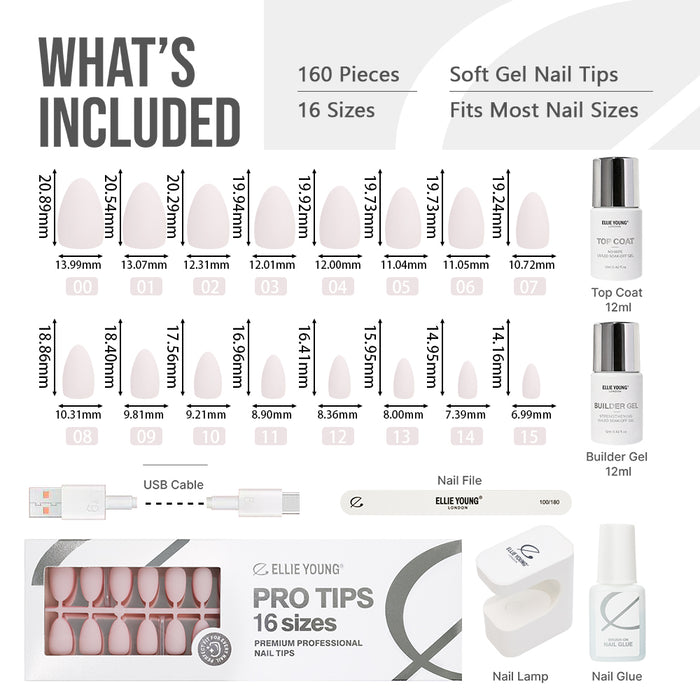 Bare Essentials Nude | Short Almond | ProTips