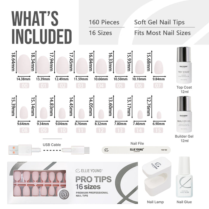 Bare Essentials Nude | Short Oval | ProTips