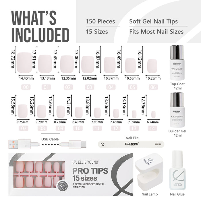 Bare Essentials Nude | Short Square | ProTips