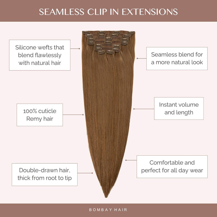 Beach Blonde (18/60) Seamless Clip-Ins