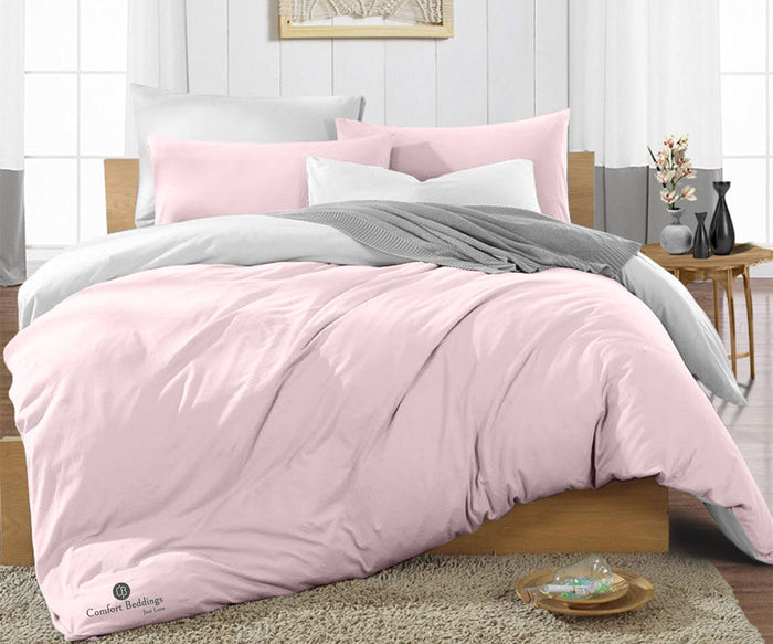 Pink Reversible Duvet Covers