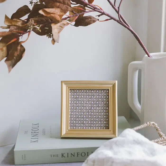 Beveled Square Gold Frame