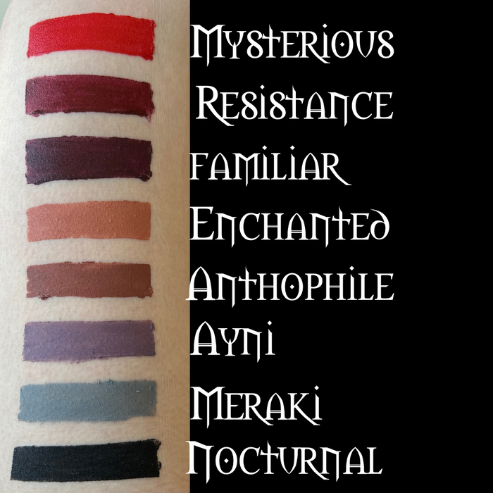 Bewitching Bullet Lipstick- Shade Resistance (Deep Crimson Red)