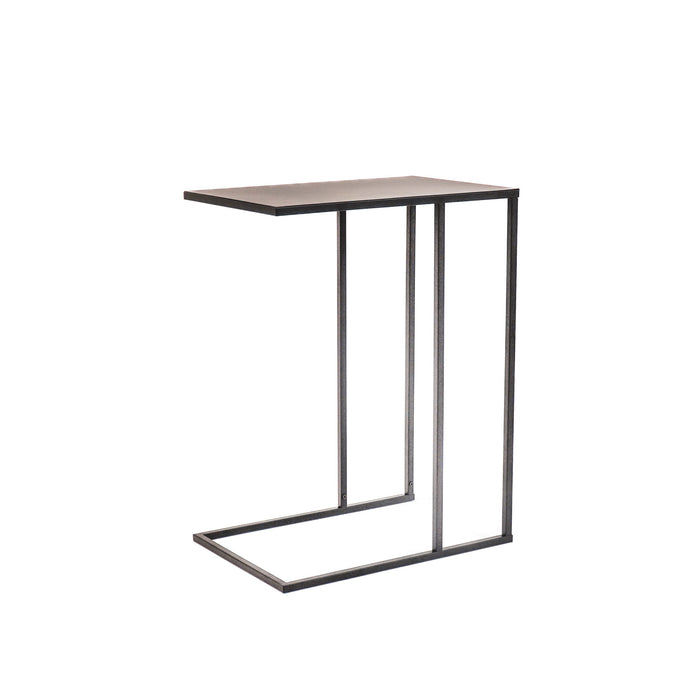Bijzet Tafel - Metaal- Zwart - 45x30x60cm
