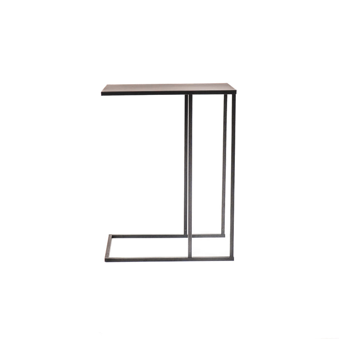 Bijzet Tafel - Metaal- Zwart - 45x30x60cm