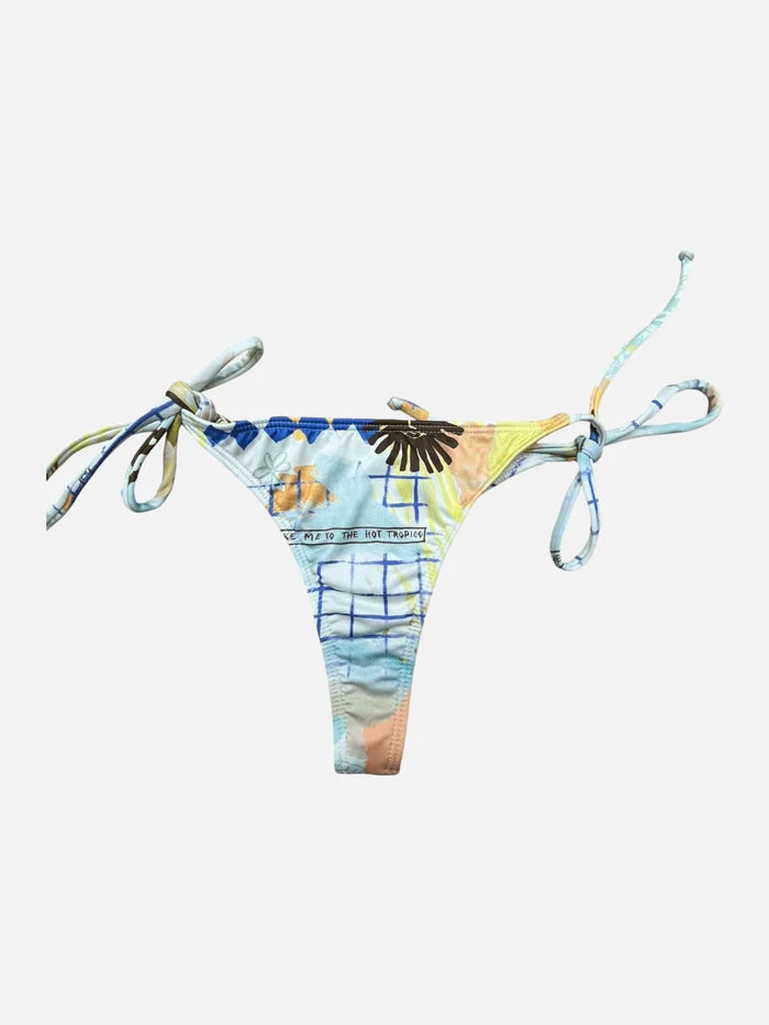 Bikini Bottom Rip Curl Bomb C Less Sun Club Print