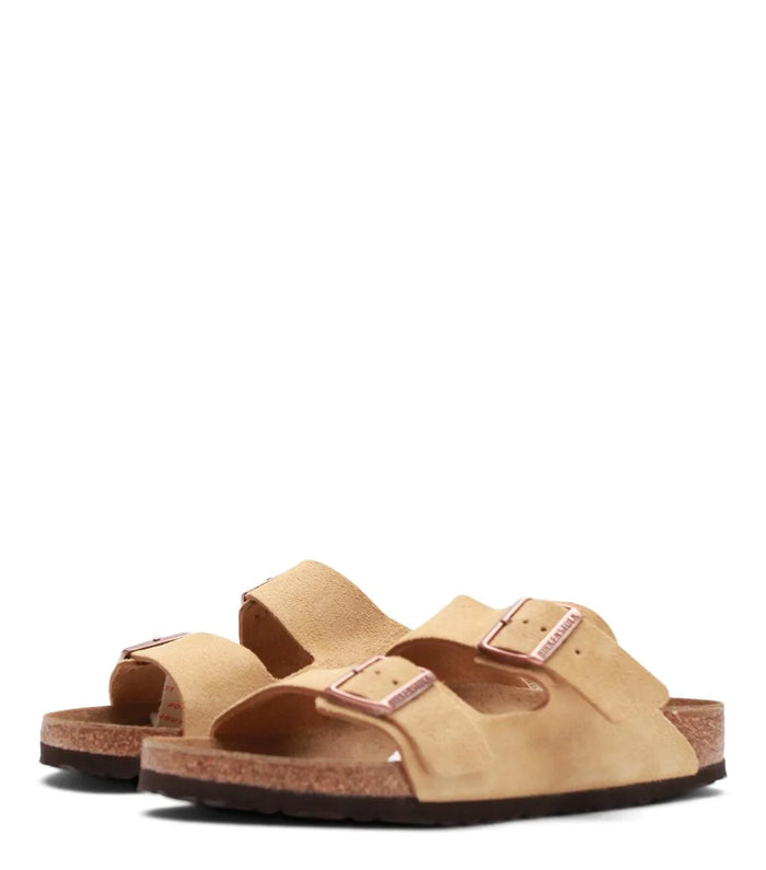 Birkenstock Arizona Suede Cream | SOMEWHERE