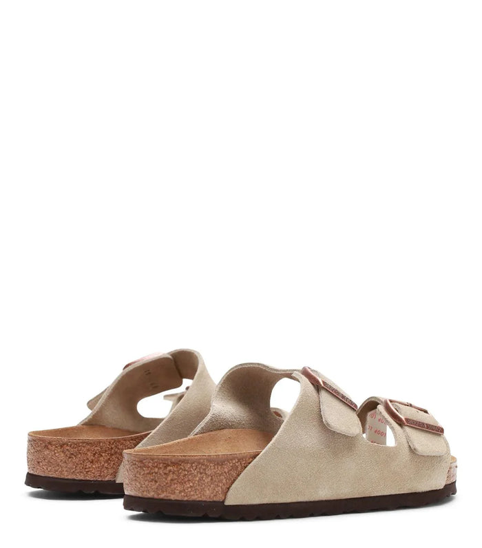 Birkenstock Arizona Suede Taupe | SOMEWHERE