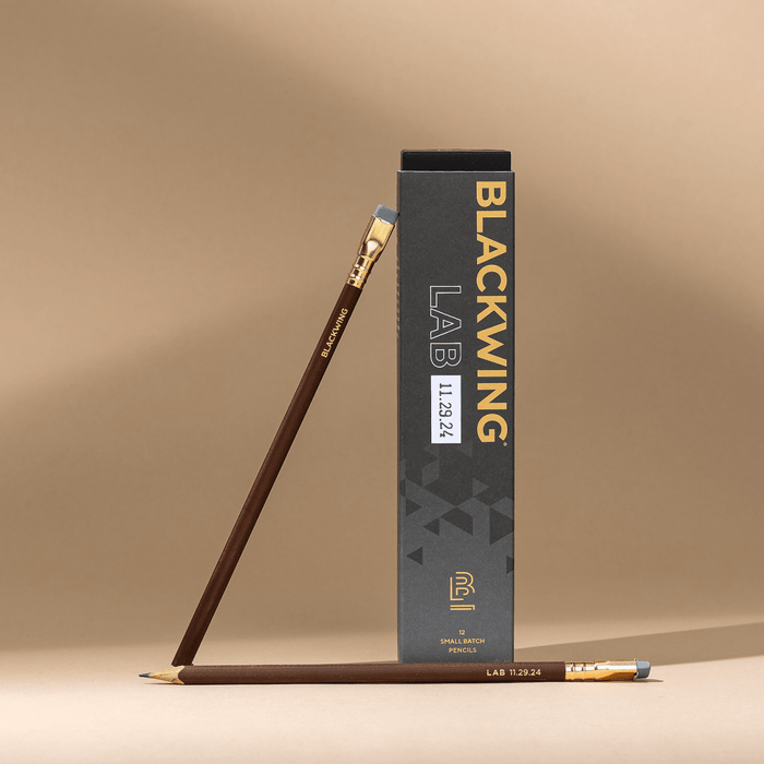 Blackwing Labs 11.29.24 pencils and packaging