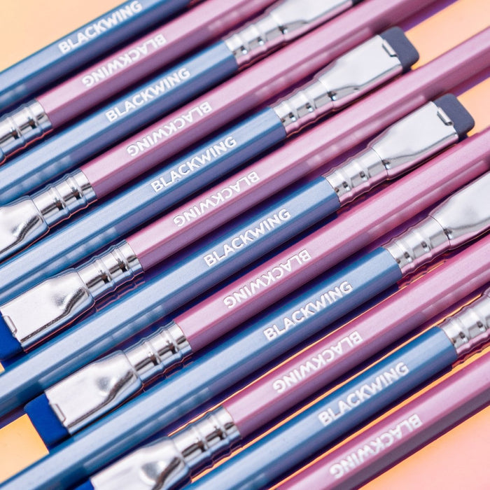 Blackwing Pearl - Blue and pink pencils