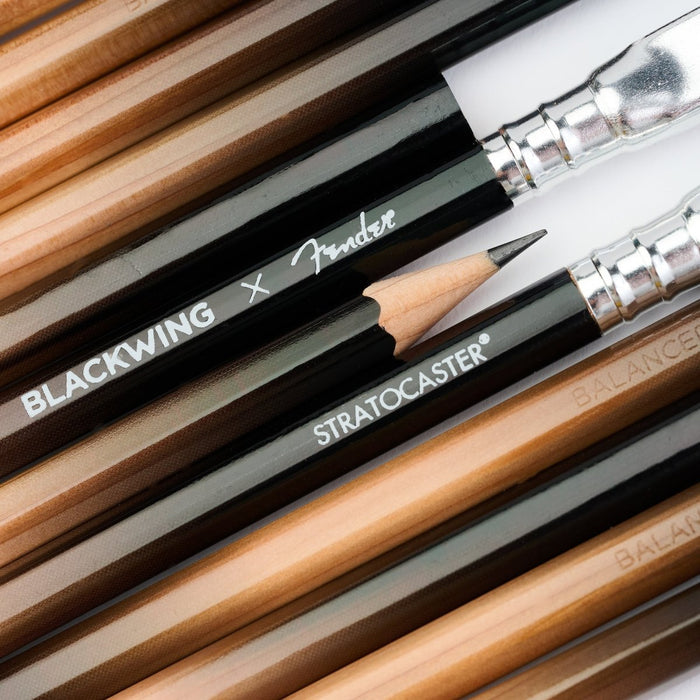 Blackwing x Fender pencils