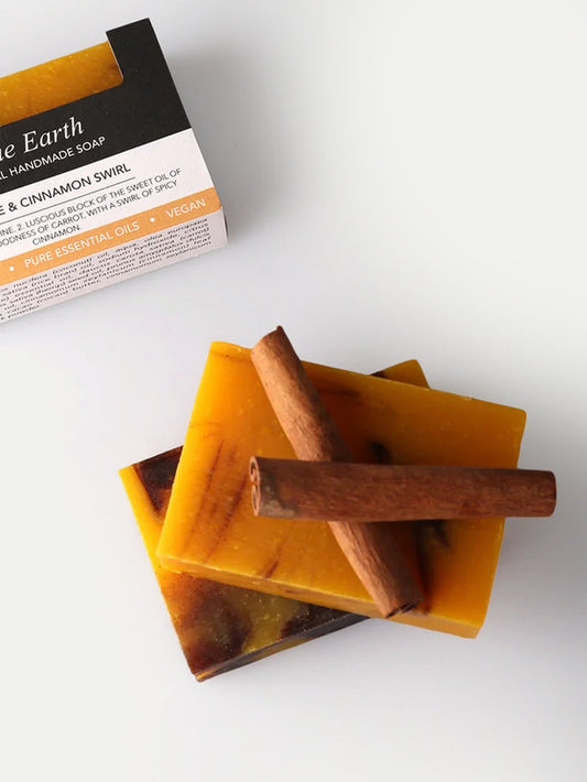 Blue Earth Soap | Orange & Cinnamon-Image 1
