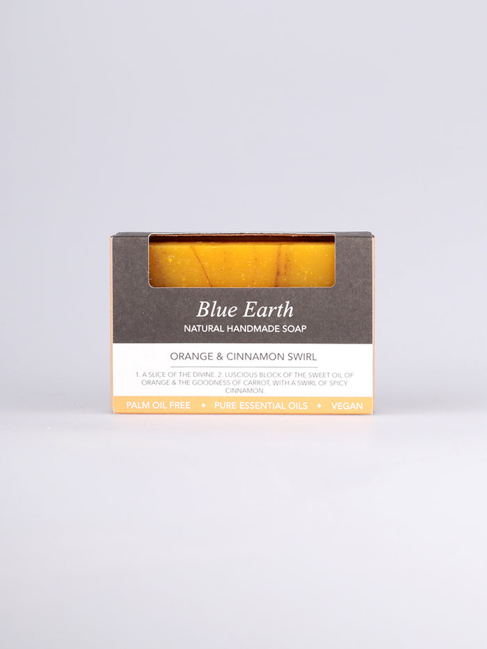 Blue Earth Soap | Orange & Cinnamon-Image 2