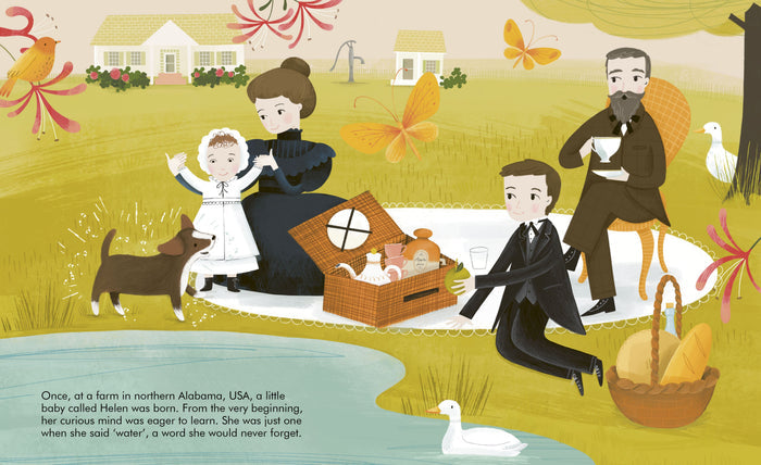 Book - Little People, Big Dreams - Helen Keller - Spread