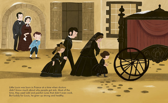 Book - Little People, Big Dreams - Louis Pasteur Spread 01