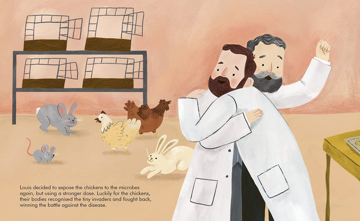 Book - Little People, Big Dreams - Louis Pasteur Spread 02