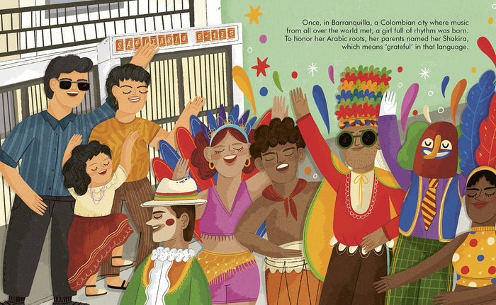Book - Little People, Big Dreams - Shakira Spread