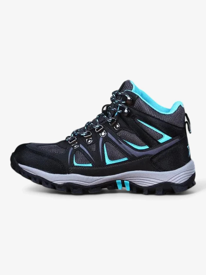 Botas Alaska Jade Waterproof Trekking Mujer Gris Verde
