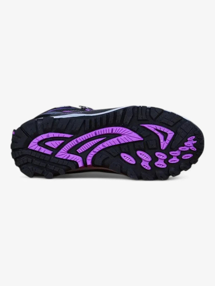 Botas Alaska Jade Waterproof Trekking Mujer Gris Violeta