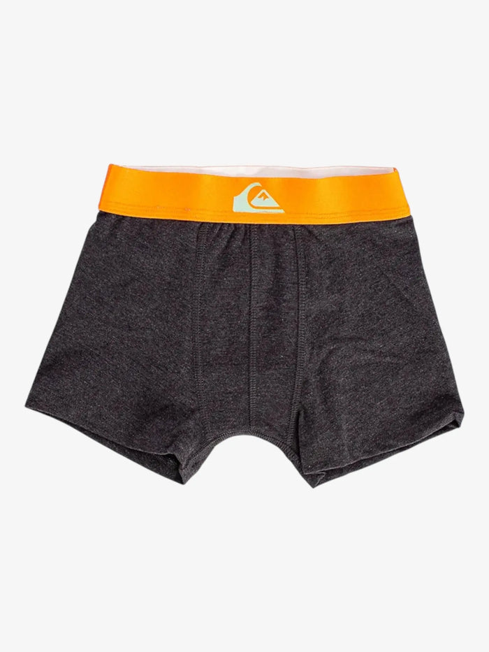 Boxer Quiksilver Imposter Joy Niño Naranja Negro