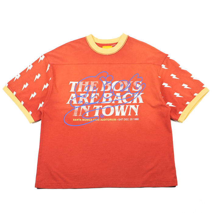 Boys Are Back Rib Tee (Red)