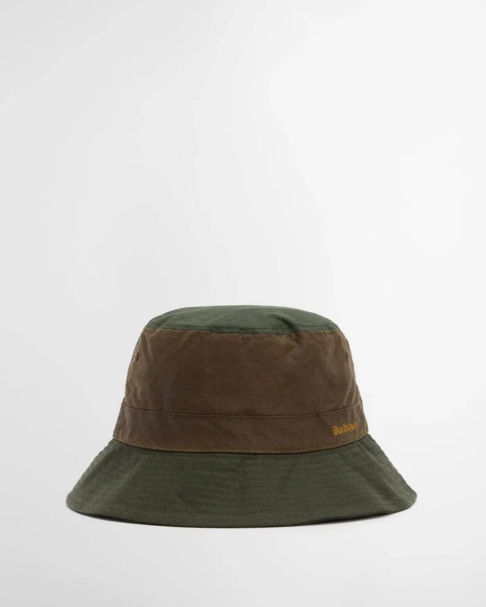 Brackley Wax Bucket Hat (Fern/Beech)
