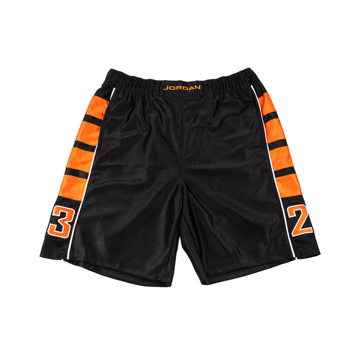 Jordan Brooklyn Cat Scratch Shorts (Black/Orange)