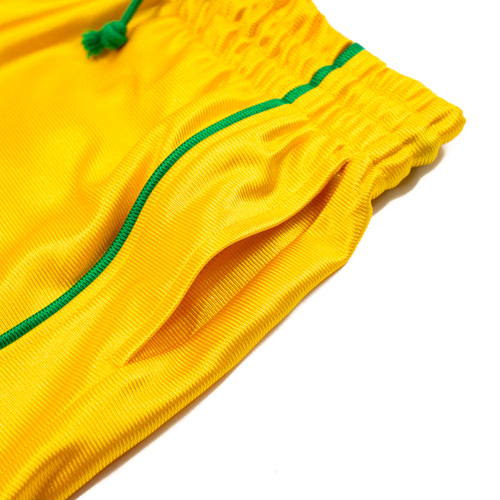 Jordan Brooklyn Women's Knit Brazil Shorts (Varsity Maize/Lucky Green)