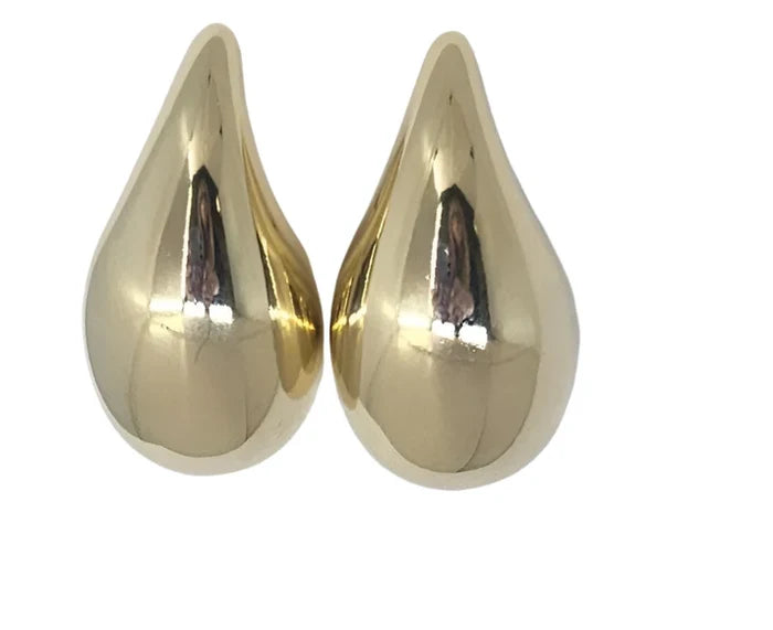 Bubble Drops Studs (Shiny Gold)