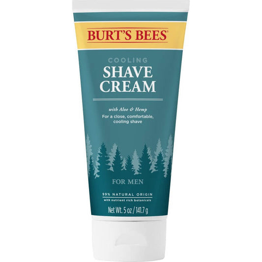Burt's Bees Natural Skin Care for Men Cooling Shave Cream 5 oz.
