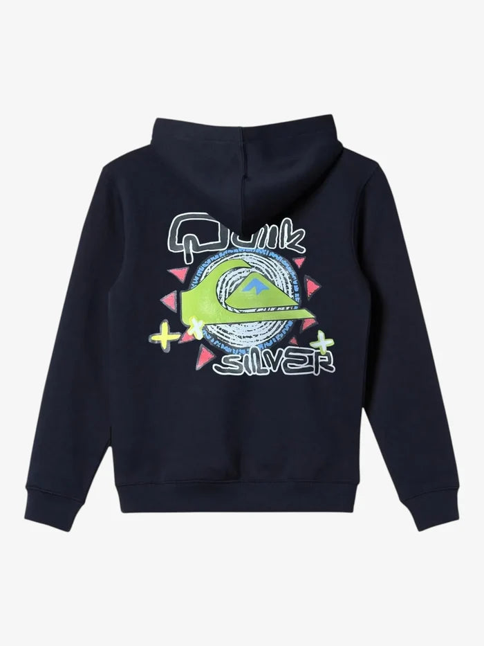 Buzo Quiksilver Vintage Rising Lines Niño Azul Marino - Indy