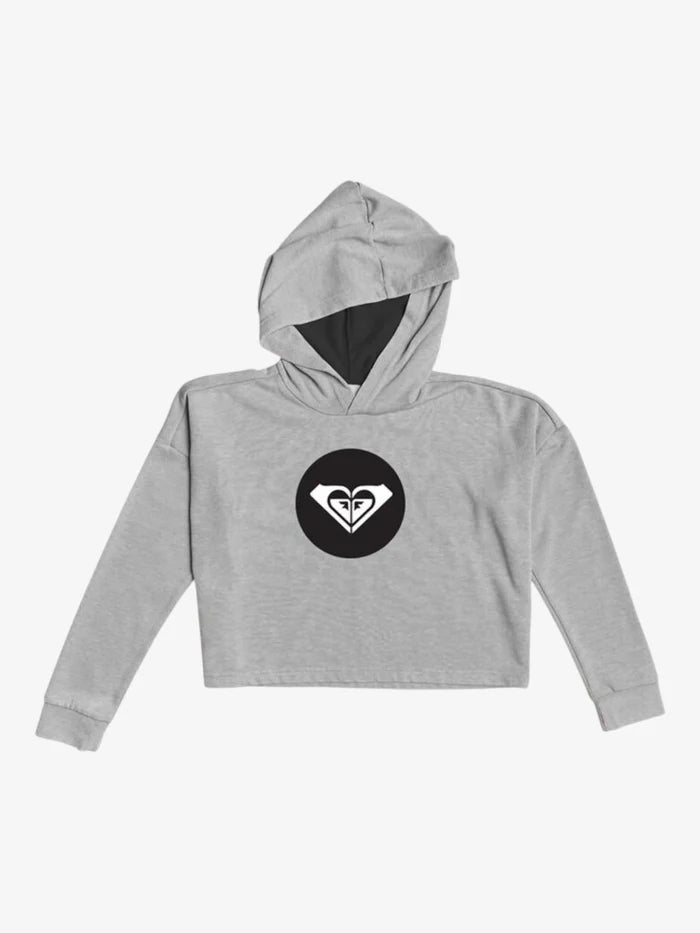 Buzo Roxy Circle Logo Niña Gris - Indy