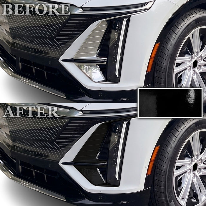 Cadillac Lyriq 2023-2026 Blackout Chrome Delete Kit - Precut Gloss Black Vinyl Overlays