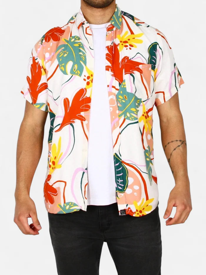 Camisa Gotcha Goolwa Blanco