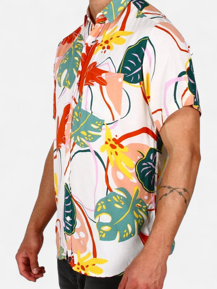 Camisa Gotcha Goolwa Blanco