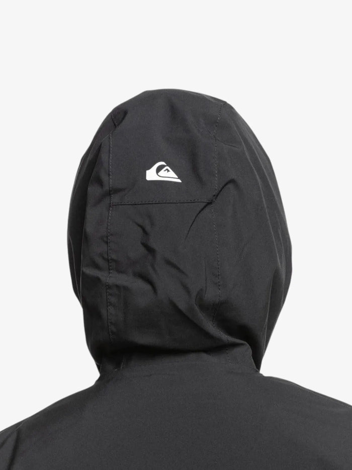 Campera Niño Quiksilver Snow Mission Solid Negro
