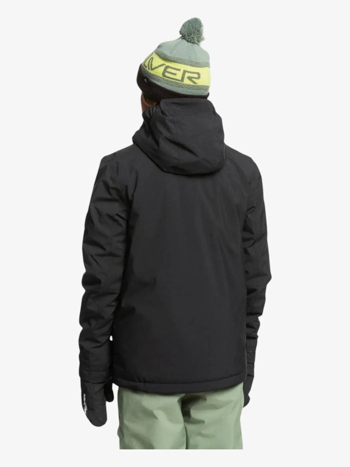 Campera Niño Quiksilver Snow Mission Solid Negro
