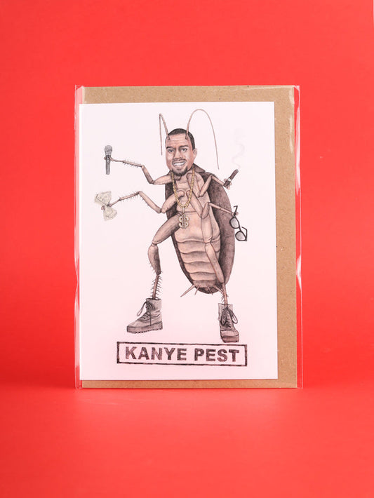 Card - Kanye Pest | One Colour-Image 1
